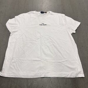 Polo Ralph Lauren Embroidered Logo Cotton Crewneck T Shirt Mens XXL Classic
